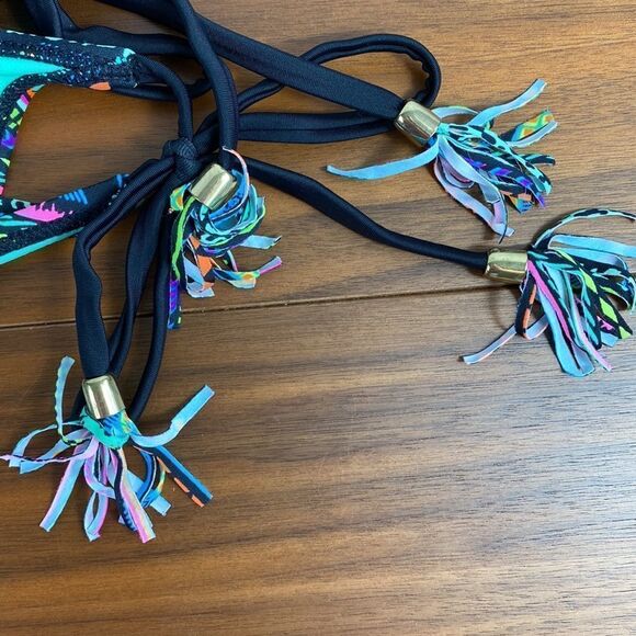 Xhilaration colorful bikini bottom size XL - Picture 3 of 4